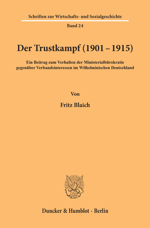 Cover Der Trustkampf (1901 - 1915)