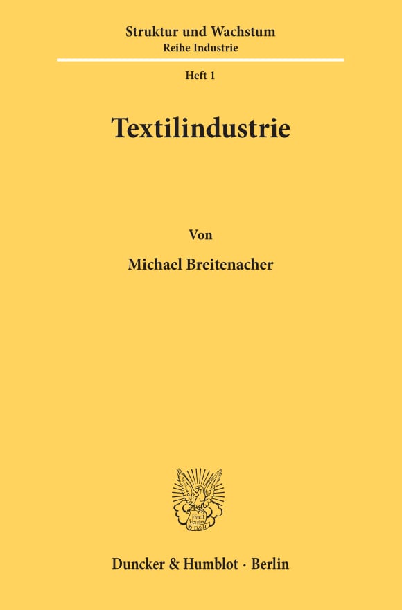 Cover Textilindustrie