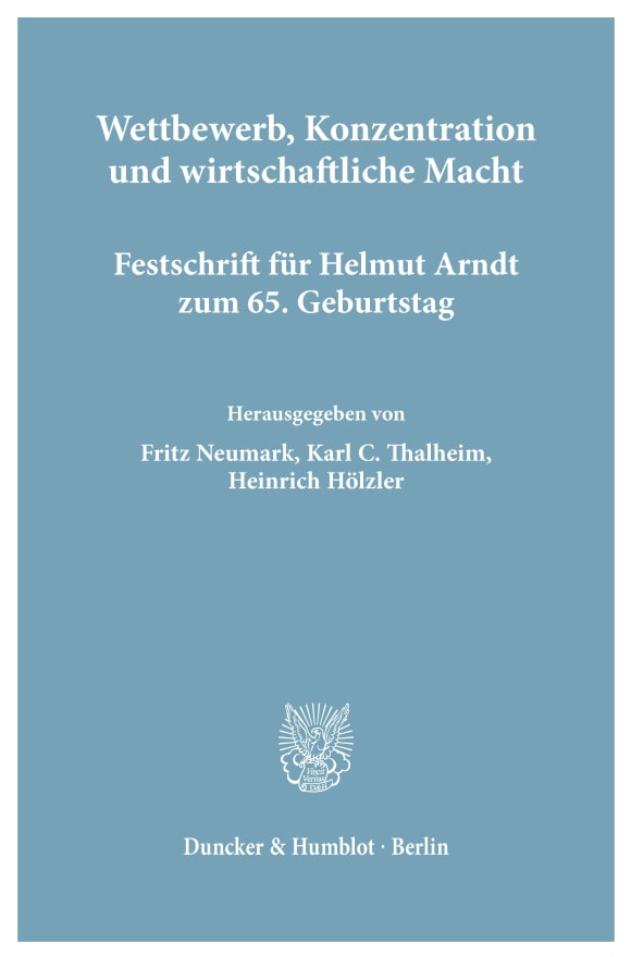 Cover Wettbewerb, Konzentration und wirtschaftliche Macht