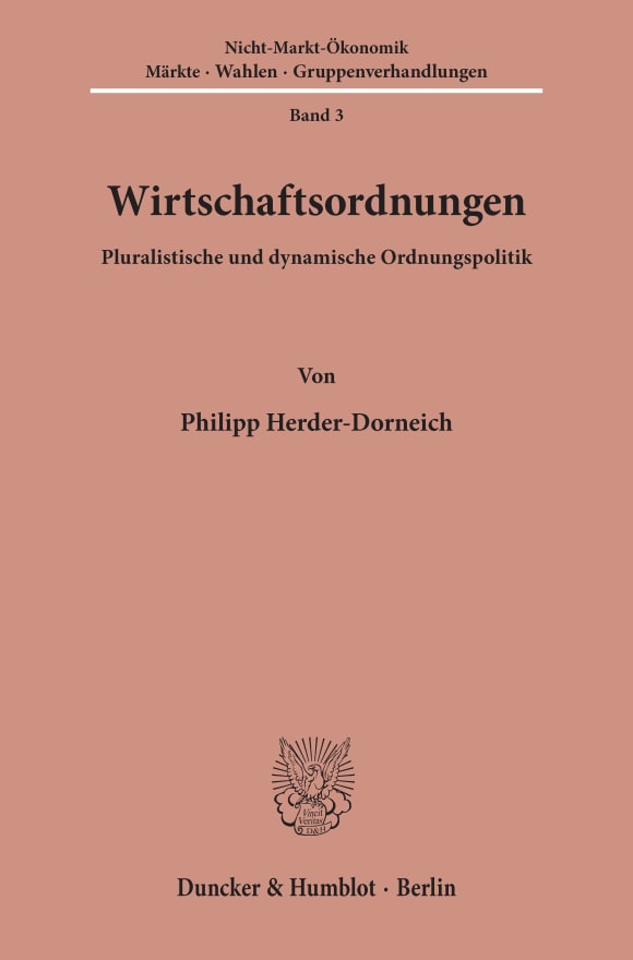 Cover Wirtschaftsordnungen