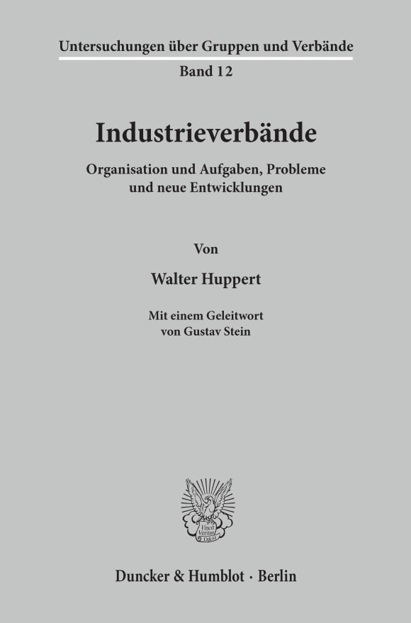 Cover Industrieverbände