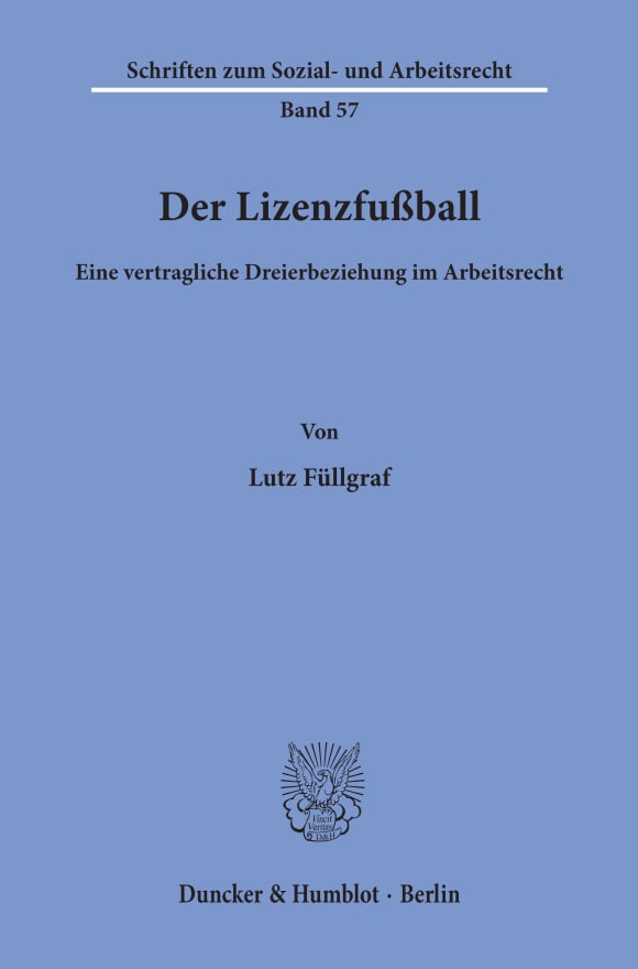 Cover Der Lizenzfußball