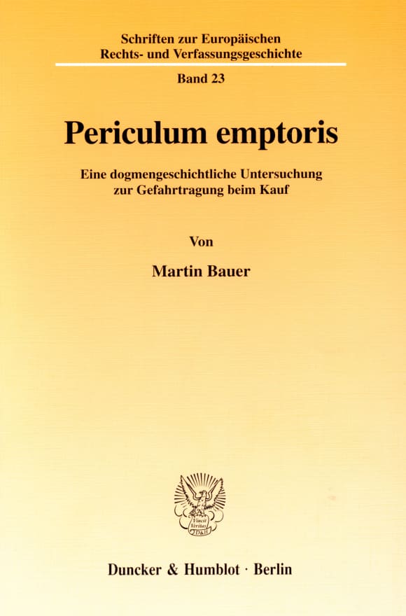 Cover Periculum emptoris