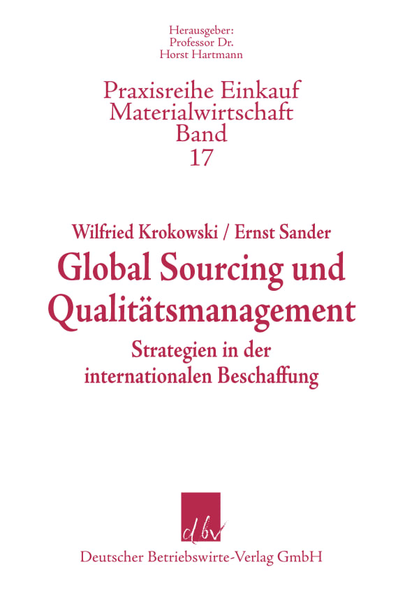 Cover Global Sourcing und Qualitätsmanagment