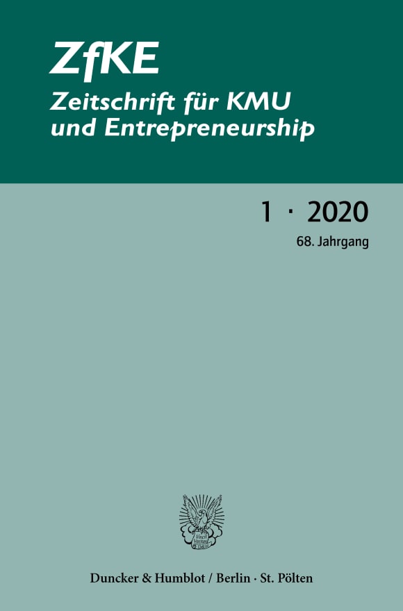 Cover ZfKE 1/2020