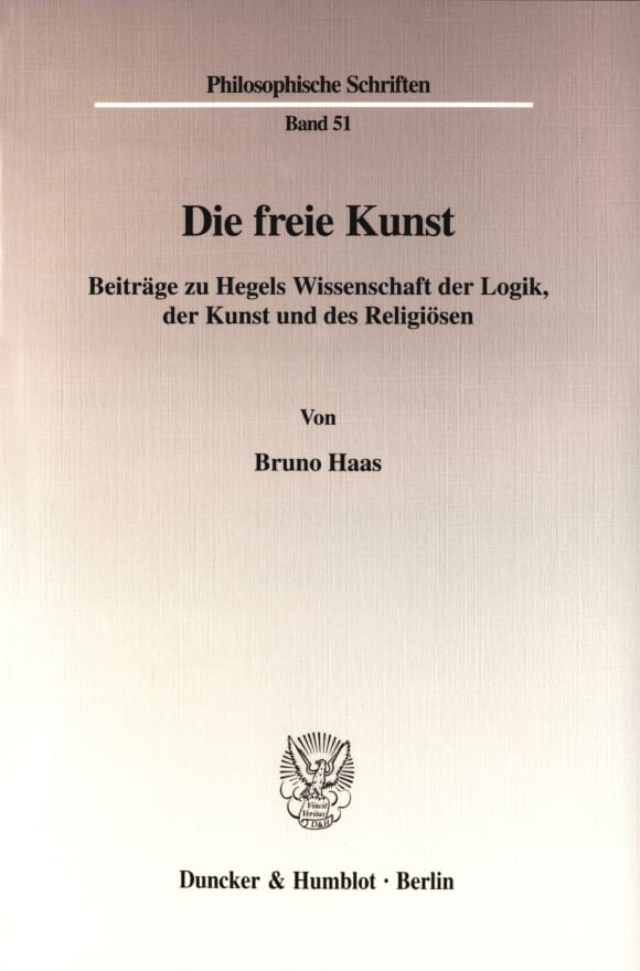 Cover Die freie Kunst