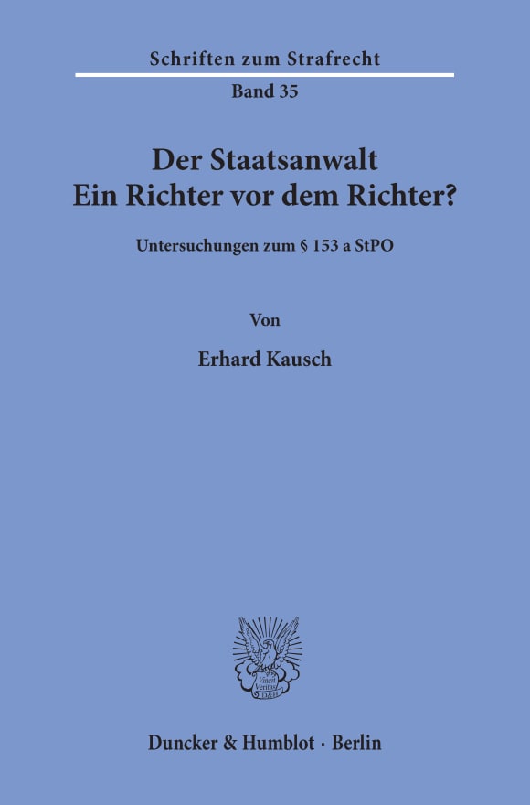 Cover Der Staatsanwalt