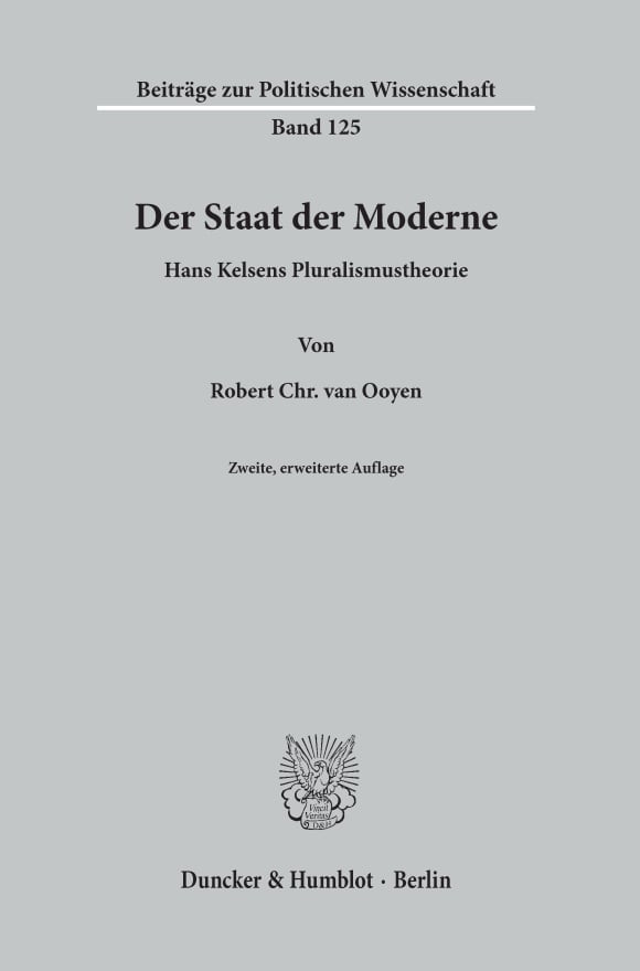 Cover Der Staat der Moderne