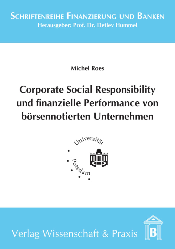 Cover Corporate Social Responsibility und finanzielle Performance von börsennotierten Unternehmen