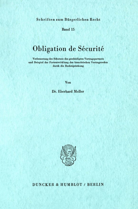 Cover Obligation de Sécurité