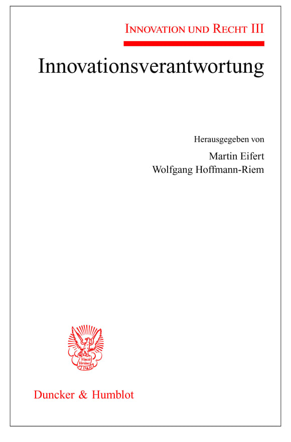 Cover Innovationsverantwortung