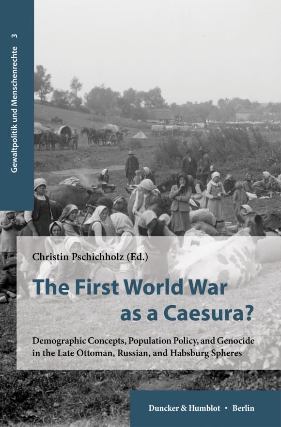 Cover The First World War as a Caesura?