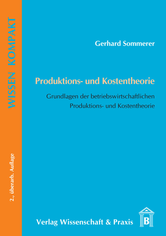 Cover Produktions- und Kostentheorie