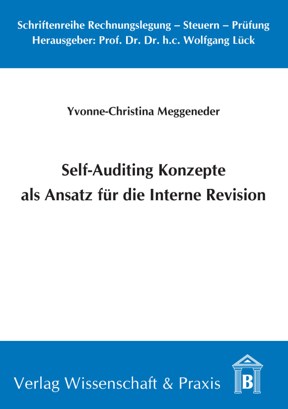 Cover Self-Auditing Konzepte als Ansatz für die Interne Revision