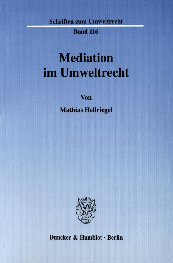 Cover Mediation im Umweltrecht