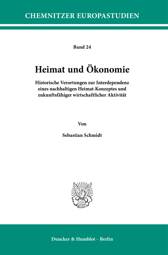 Cover Heimat und Ökonomie