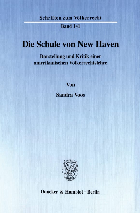 Cover Die Schule von New Haven