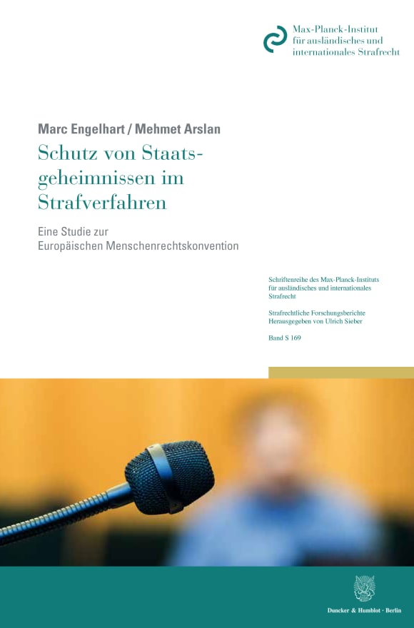 Cover Schutz von Staatsgeheimnissen im Strafverfahren