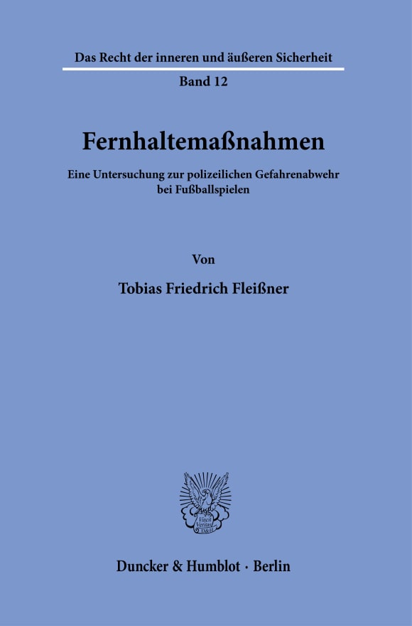 Cover Fernhaltemaßnahmen