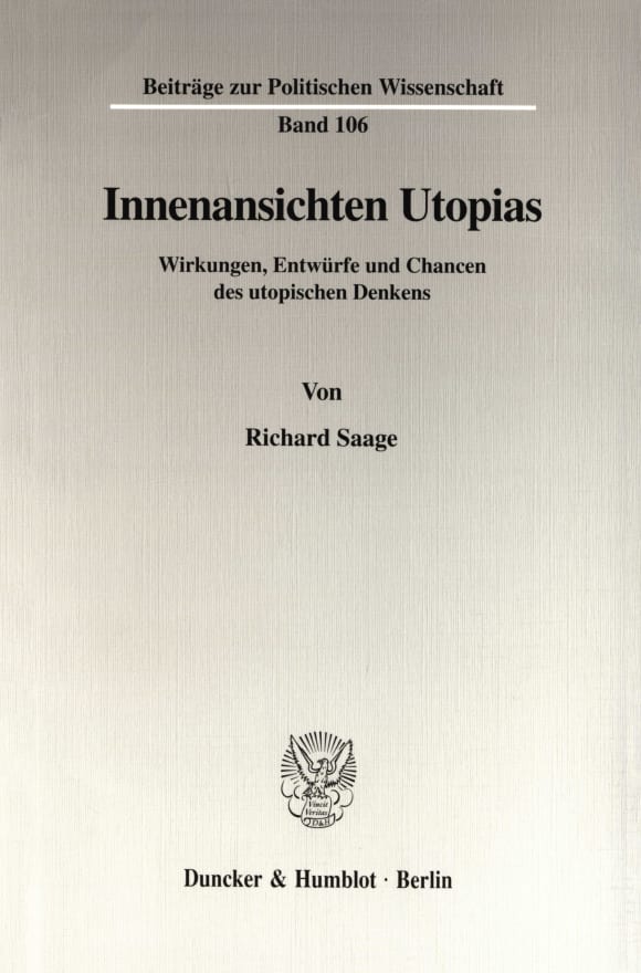 Cover Innenansichten Utopias