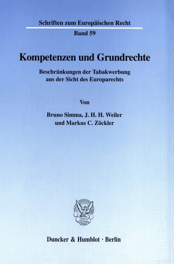 Cover Kompetenzen und Grundrechte