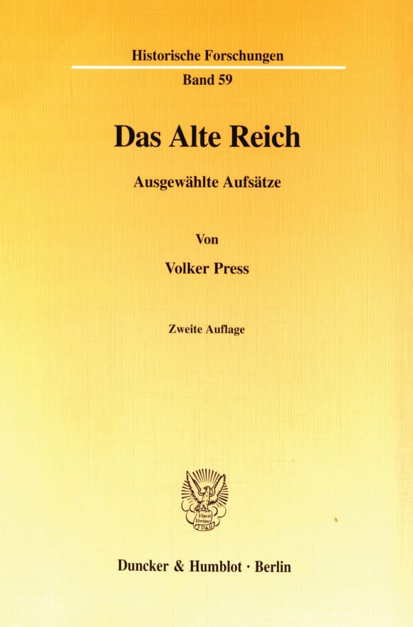 Cover Das Alte Reich