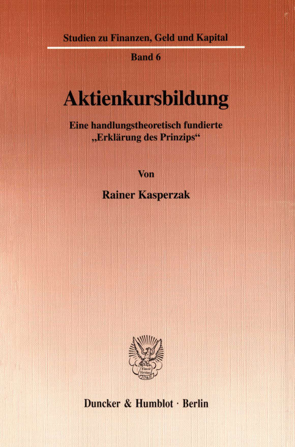 Cover Aktienkursbildung