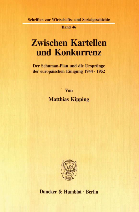 Cover Zwischen Kartellen und Konkurrenz