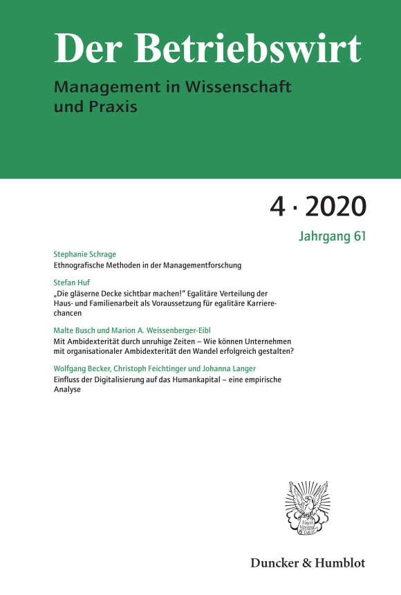 Cover DBW 4/2020