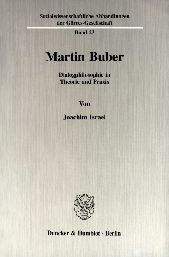 Cover Martin Buber