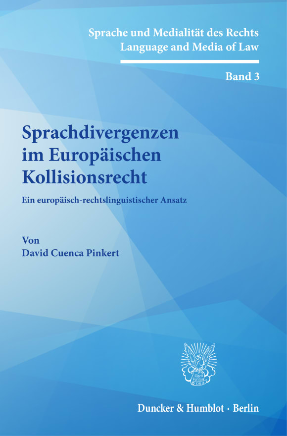 Cover Sprachdivergenzen im Europäischen Kollisionsrecht