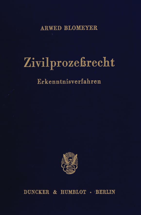 Cover Zivilprozeßrecht