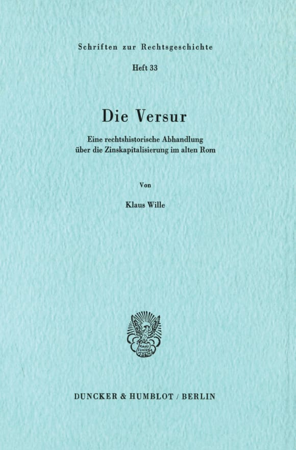 Cover Die Versur