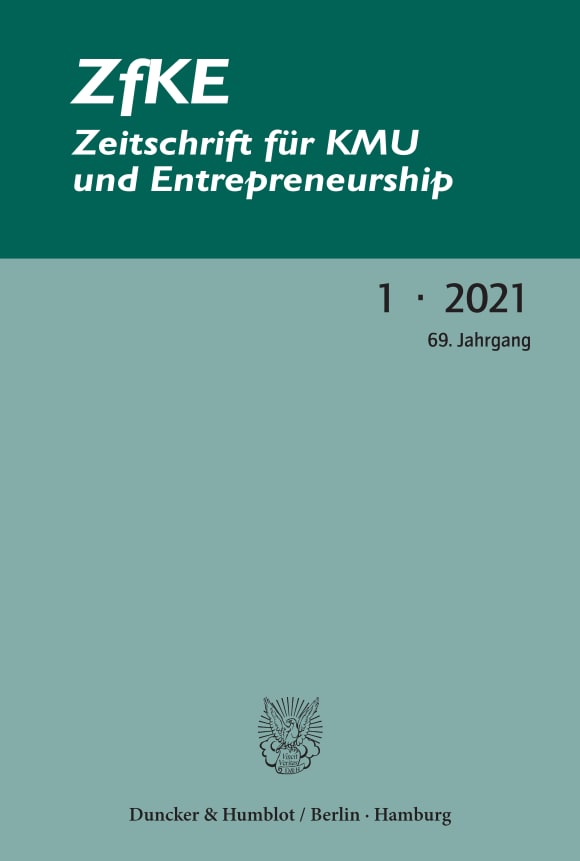 Cover ZfKE 1/2021