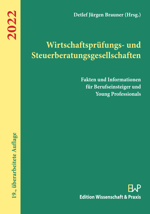 Cover Wirtschaftsprüfungs- und Steuerberatungsgesellschaften 2022