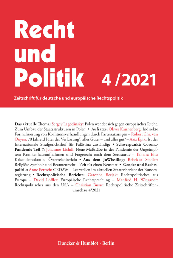 Cover RuP 4/2021