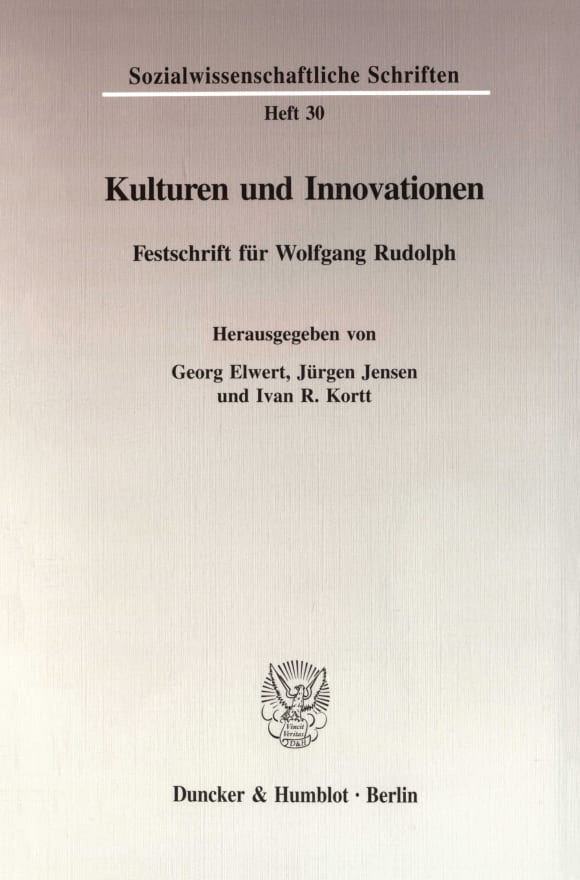 Cover Kulturen und Innovationen