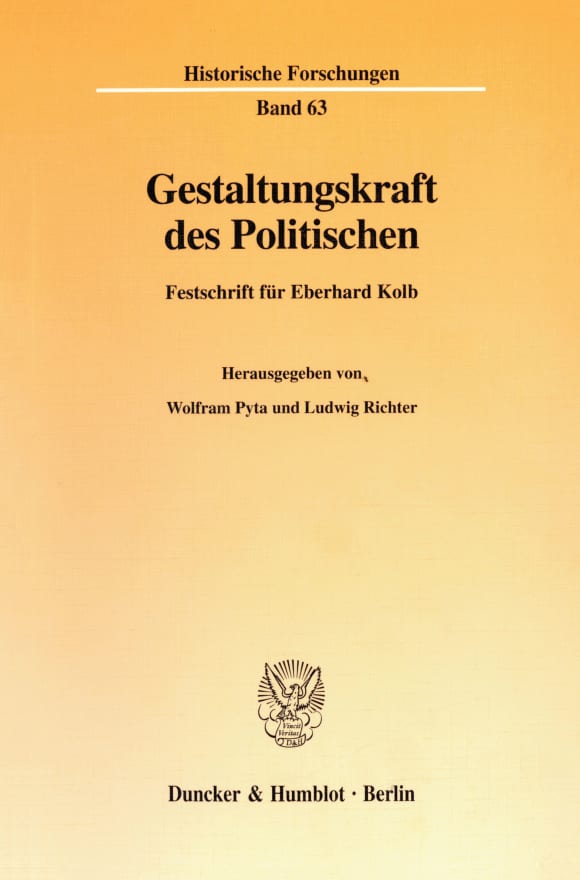 Cover Gestaltungskraft des Politischen