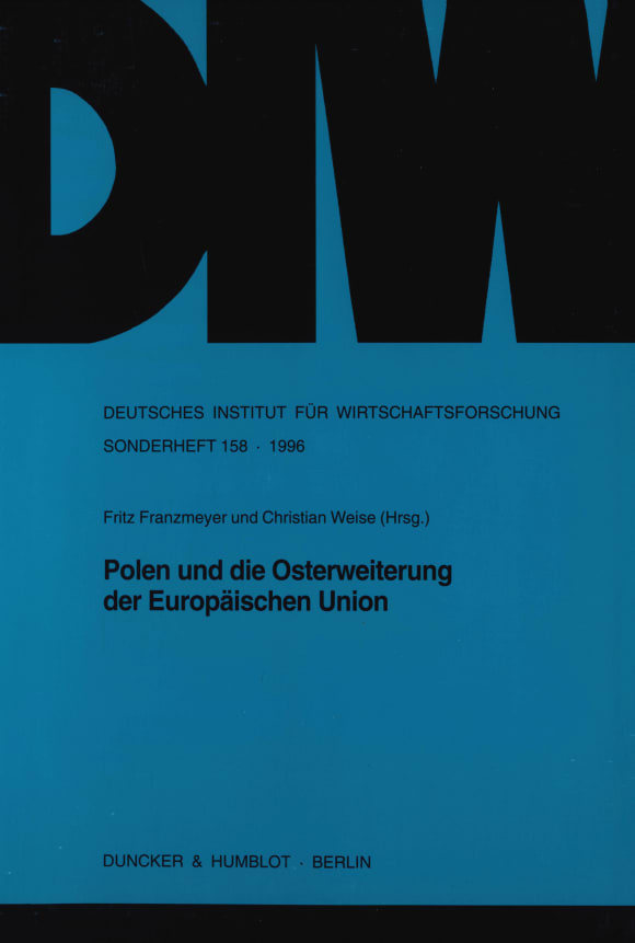 Cover Polen und die Osterweiterung der Europäischen Union