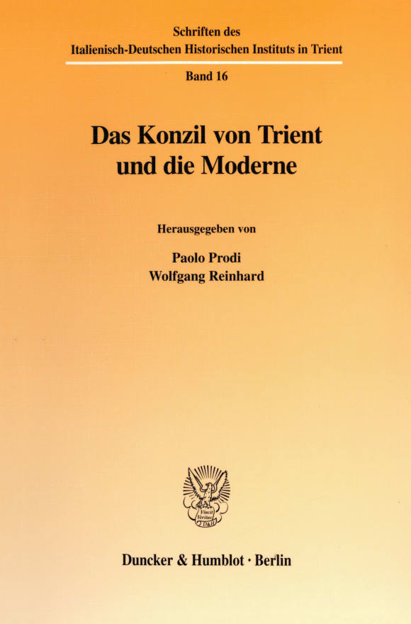 Cover Das Konzil von Trient und die Moderne