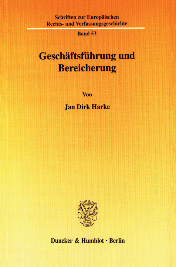 Cover Geschäftsführung und Bereicherung