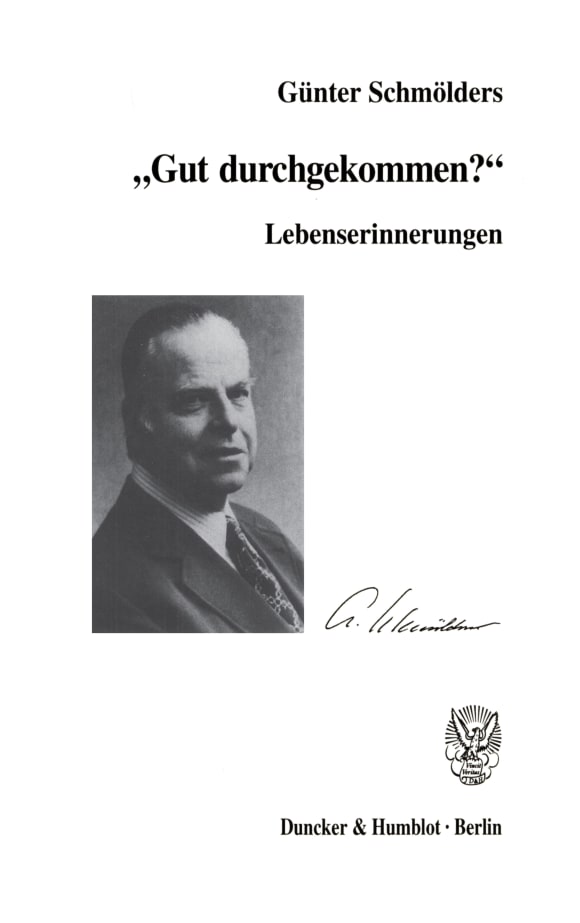 Cover Lebenserinnerungen