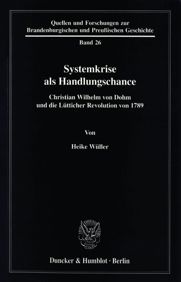 Cover Systemkrise als Handlungschance