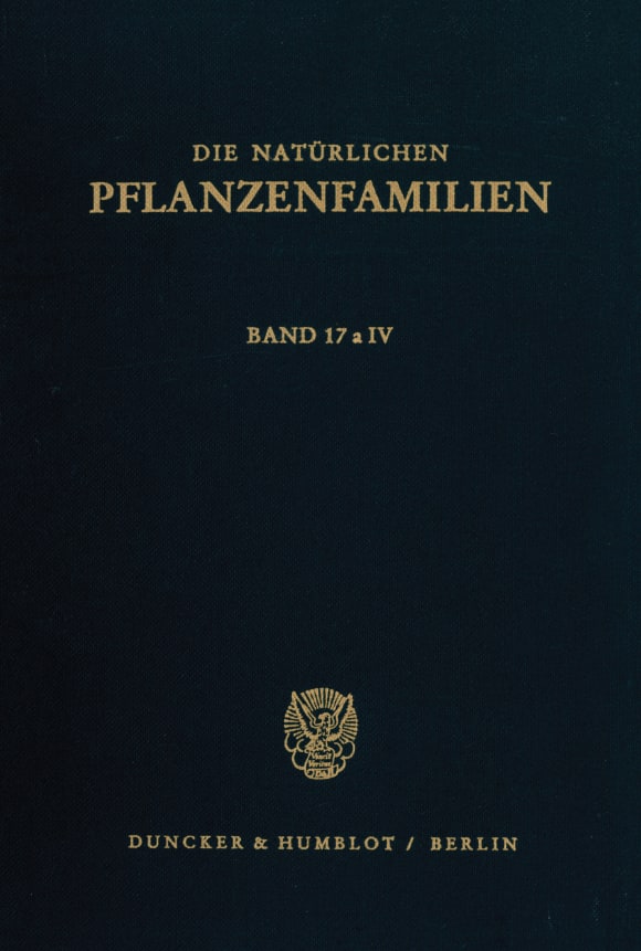 Cover Die natürlichen Pflanzenfamilien nebst ihren Gattungen und wichtigsten Arten, insbesondere den Nutzpflanzen