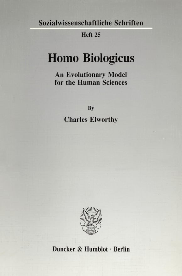 Cover Homo Biologicus