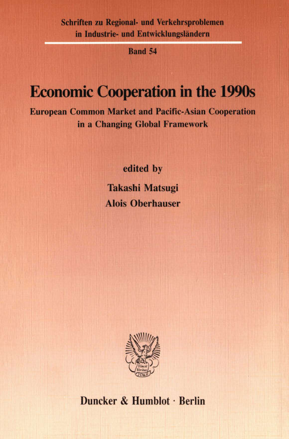 Cover Economic Cooperation in the 1990s