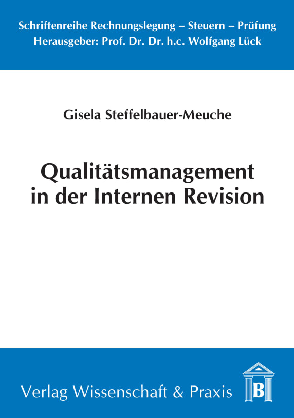 Cover Qualitätsmanagement in der Internen Revision