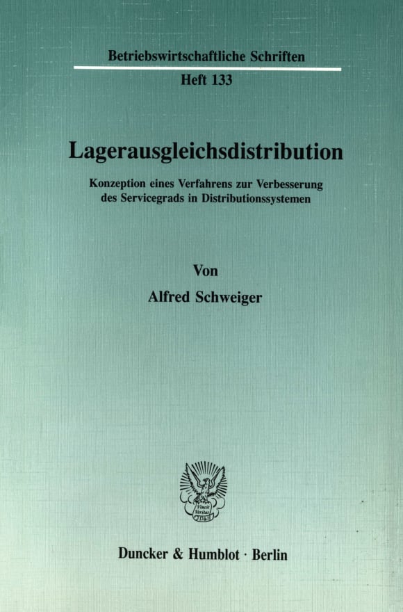 Cover Lagerausgleichsdistribution