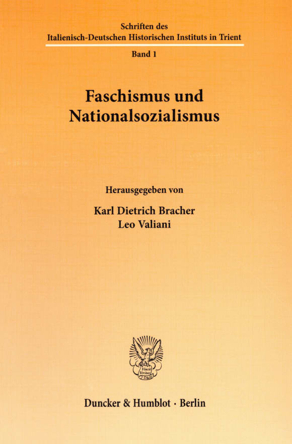 Cover Faschismus und Nationalsozialismus