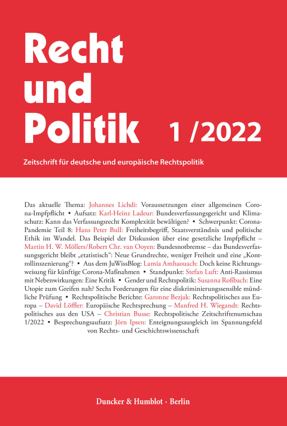 Cover RuP 1/2022